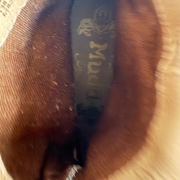 Mudd Cheyenne embroidered ankle bootie brown size 7 - Picture 6 of 8